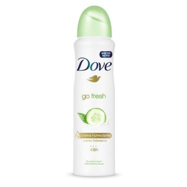 Imagem de Desodorante Aerosol Dove Go Fresh Pepino & Chá Verde 150ml