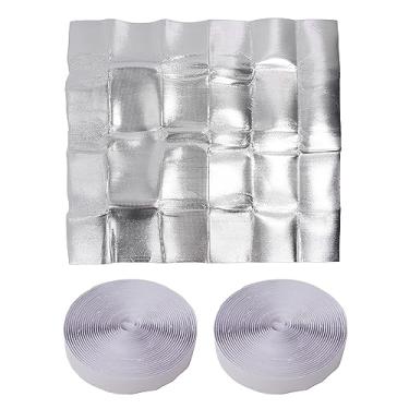 Imagem de Capa de vedação para ventilador de sótão, película de isolamento, capa de ventilação de alumínio PE para casa e negócios 129 x 129 cm (129 x 95 cm)