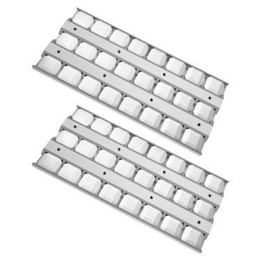 Imagem de Boloda Peças de reposição de grade de bandeja radiante DCS para DCS 27DBQ, 27DBQR, 27DBR, 27DSBQ, 27DSBQR, 27FSBQ, 27FSBQR, 36DBQ, placas de calor de substituição para peça de churrasqueira DCS com