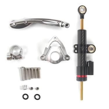 Imagem de Estabilizadores de amortecedor de direção com suporte para Honda CBR600RR 2007-2016, controle de segurança de peças de acessórios de motocicleta