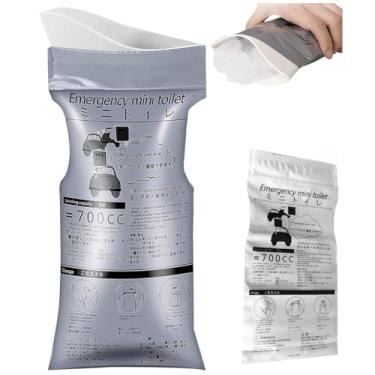 Imagem de Pipi Bag Xixi Em Pé Penico Higiênico Descartável 700ml