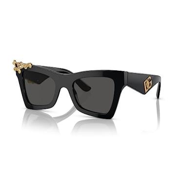 Imagem de Dolce & Gabbana Dg4434-501/87 Óculos De Sol Preto C/Cinza Escuro 51Mm