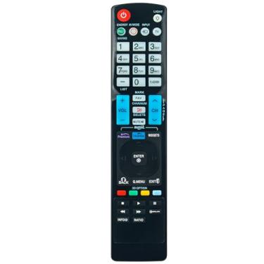 Imagem de AKB72914041 Controle remoto de substituição compatível com LG TV 42LV5400 47LK530 42LV3700 72LZ9700 42LK530 60PZ950U 7LW6500 55LW9500 42LW57000 60PZ 950 32LW5700 47LW5700 55LW5600 47LV5400 47LV3700