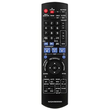 Imagem de Controle remoto de substituição N2QAKB000069 adequado para receptor de controle AV PANASONIC SA-BX500 SABX500 RTN2QAKB000069