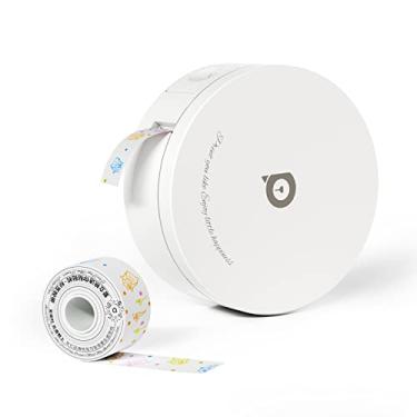 Imagem de PeriPage Label Maker – Impressora de etiquetas Bluetooth portátil – Pequena etiquetadora portátil inteligente com fita – compatível com iOS e Android – sem tinta, recarregável, vários modelos de fonte