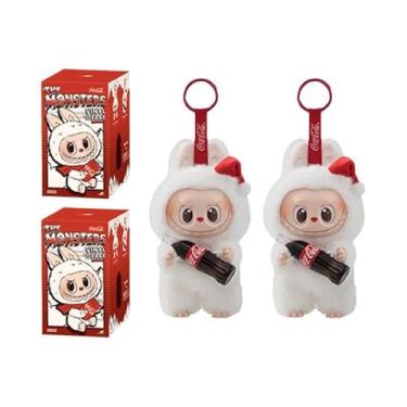 Imagem de Labubu Monster Heartbeat Macaron Esmalte Face Blind Box Ornamento De P