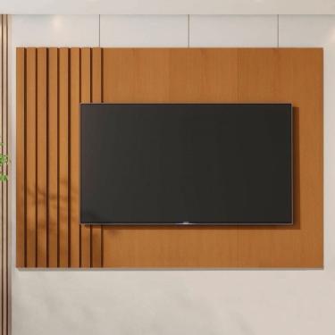 Imagem de Painel para TV Até 70 Polegadas Boto Natural - Jb Bechara
