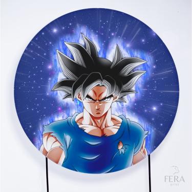 Imagem de Painel Decorativo para Festa 1,80x1,80 metros Vesti Fácil com Elástico Dragon Ball - Fera Print