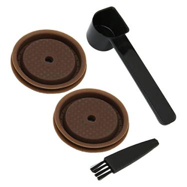 Imagem de Tampa da Cápsula de café da Qualidade Dos Alimentos para Vertuolina Env135 Env150 Next GCA1 Com Colher de Escova