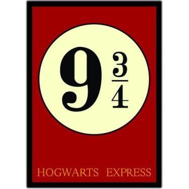 Imagem de Quadro Decorativo Harry Potter Cinema Filmes Geek Moldura G3 - Vital Q