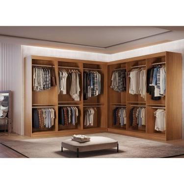 Imagem de Guarda Roupa Closet Light Premium Moderna Imbuia