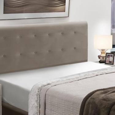 Imagem de Cabeceira Cama Box Casal Paris (Capuccino)