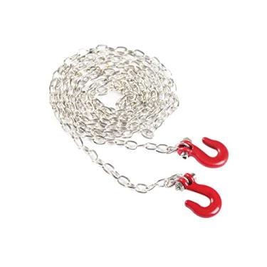 Imagem de XHSESA 1/10 Scale RC Accessories Metal Trailer Chains for 1/10 Axial SCX10 RC Crawler Wraith Capra Redcat MST CC01