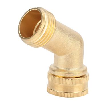 Imagem de Premium Brass 3/4 Ball Valve Connector Alta Qualide Jardim Mangueira Aptador com Junta Durável Rustproof Quick Connect Fitting for Outdoor Rega