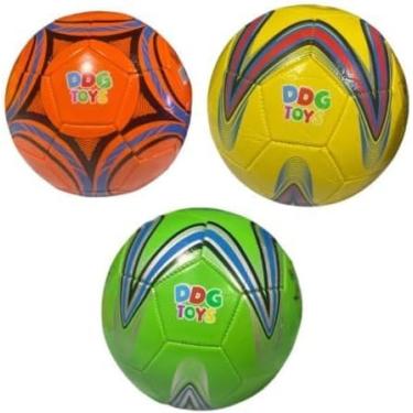 Imagem de Bola de Futebol Campo Oficial, Tamanho 5, Diversas Cores, Design Esportivo