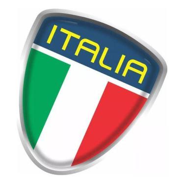 Imagem de Adesivo Bandeira Itália Carro Moto Capacete Resina Rs27 Fgc - SPTS