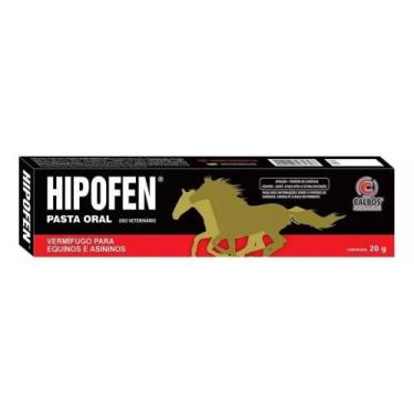 Imagem de Vermífugo para Cavalos Hipofen Pasta Oral - 20 gr - Calbos