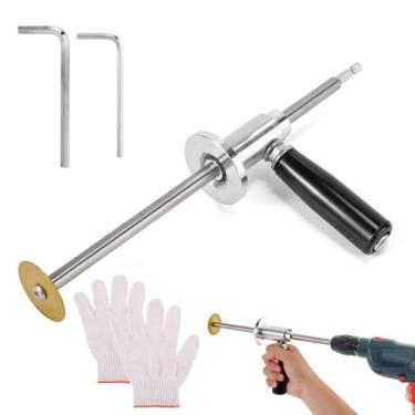 Imagem de Lyreh Cortador Interno de Cano PVC com Roda Diamantada & Cabo, Ferramenta para Cortar Tubos de 1,5" a 8", Profundidade Corte Ajustável 18 cm