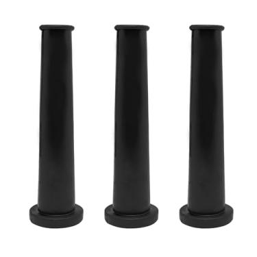 Imagem de 10 peças de protetor de bota elétrica de borracha preta de 80 mm de comprimento, cabo de alívio de tensão de borracha, mangueira de manga de cabo, para máquinas de corte de ferramentas Powfer