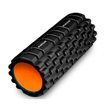 Imagem de Rolo para Yoga com Textura 34x15cm AB3686 Kikos Preto