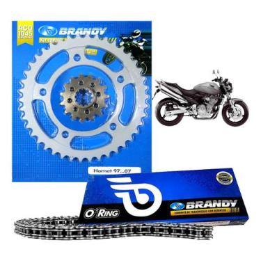 Imagem de Kit Relação Completo Brandy Para Moto -  Honda Cb 600f Hornet 97 Até 0