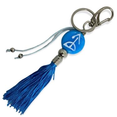 Imagem de Chaveiro Orixá 16cm Murano UmbandaCandomblé-Selecione Modelo