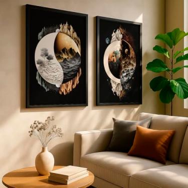 Imagem de Quadro Decorativo Seu Único Limite Com Moldura | Placa Decorativa Frase Motivacional Superação Crescimento Pessoal