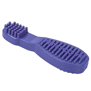 Imagem de Pet Games Mordedor Super Resistente Pet Escova Nylon Lilás Tamanho Médio Para Cães