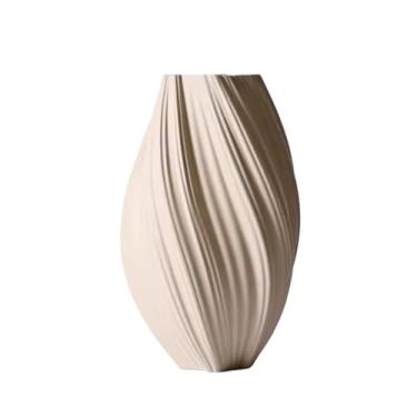 Imagem de Vasos de flores minimalistas, estilo artístico, vaso de cerâmica de alta qualidade, casa, sala de estar, hall de entrada, ornamentos decorativos grandes, vasos de cerâmica para exibição de loja de