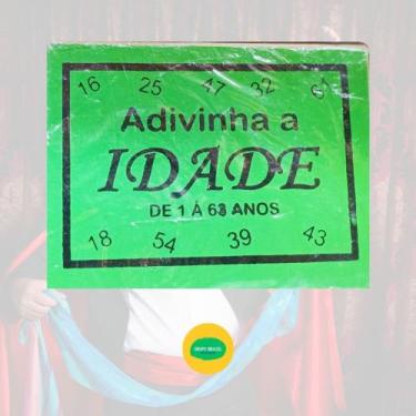 Imagem de Jogo Quebra-cabeça ADIVINHE A IDADE Racha Cuca Educativo Raciocínio - 