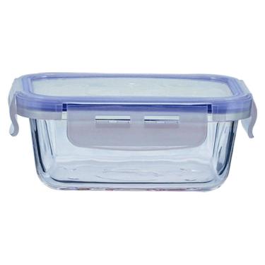 Imagem de Pote de Vidro Quadrado Hermético Mimo Style 1050 ml