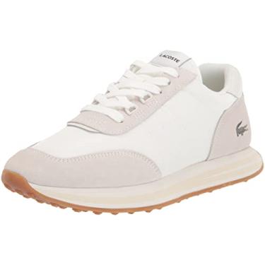 Imagem de Lacoste Tênis feminino L-Spin, Branco/Branco, 36