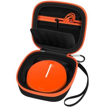 Imagem de Boobowl Capa rígida compatível com SIMO/para Skyroam Solis Lite 4G LTE portátil WiFi Mobile Hotspot, bolsa de armazenamento para roteador de viagem com bolso de malha para baterias recarregáveis