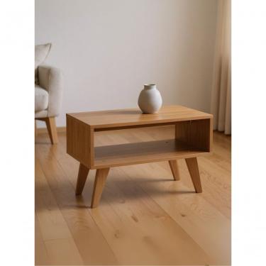 Imagem de Mesa De Centro Retro 60cm Mdf Freijó - On Móveis