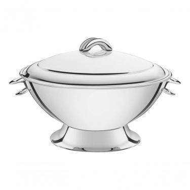 Imagem de Sopeira Com Tampa Tramontina Service 24cm Em Aço Inox