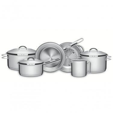 Imagem de Jogo De Panelas Tramontina Solar Com Fervedor Em Inox 6 Peças