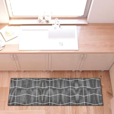 Imagem de Passadeira Antiderrapante para Cozinha 1,00x43cm Retangular Emborrachado (Estampa 19)