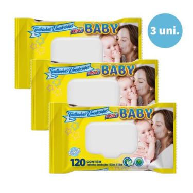 Imagem de Kit 3 Pacotes Toalhinhas Umedecidas Use It Lenços Atacado Revenda Bara