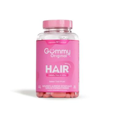 Imagem de Gummy Hair Original Tratamento para Cabelos, Unhas e Pele 180g Tutti-Frutti
