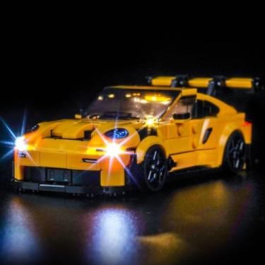 Imagem de LocoLee Kit de luz compatível com Lego 77239 Porsche 911 GT3 RS Super Car – sem modelo apenas luz, acessórios de iluminação LED compatíveis com Lego 77239