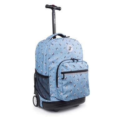 Imagem de Mochila com rodinhas J World Sunrise 18 Boys and Girls Panda