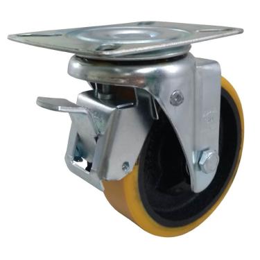 Imagem de Rodízio Giratório Com Base 300 Kilos Glroa 514 Ufk - 117344 - Rod-car