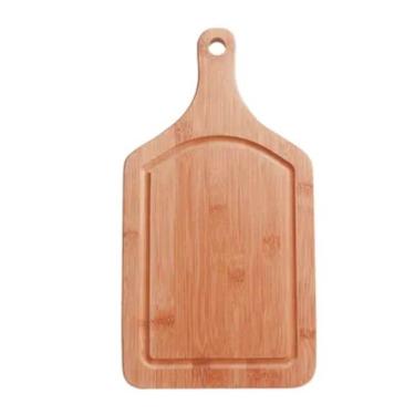Imagem de Tábua De Bamboo Com Cabo 38,5x20,5cm - 003355 - Mor Tabua Bamboo C-alca 38,5x20,5 Mor 3355