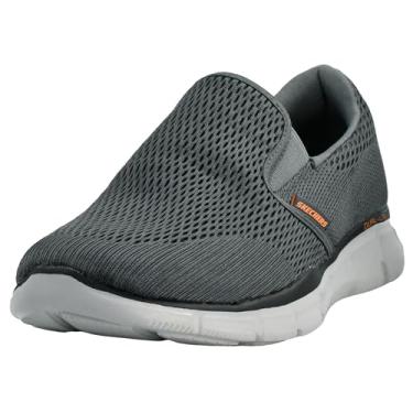 Imagem de Skechers Equalizador masculino Double Play, Carvão/Laranja, 44