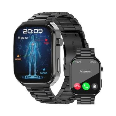 Imagem de Relógio Inteligente Masculino LIGE 2025 Com Display AMOLED, Monitor De