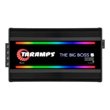 Imagem de Amplificador THE BIG BOSS 5 BASS Taramps Classe D Preto RGB (1 Canal de 5000 Watts RMS)