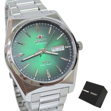 Imagem de Relógio Orient Masculino Automático Prateado F49Ss013Nh E1Sx