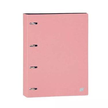 Imagem de Fichário Argolado A4 Com Divisória Escolar Rs Pastel Yes Pm