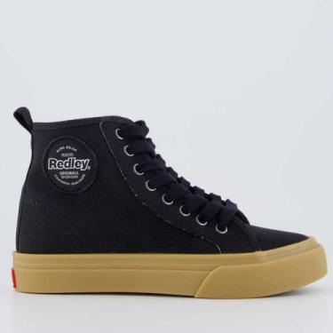 Imagem de Tênis Redley High Látex Feminino Preto, 34