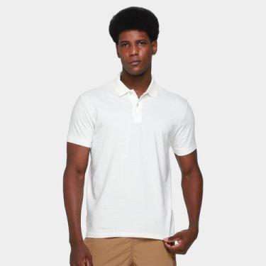 Imagem de Camisa Polo Colcci V Masculina, Off white, GG